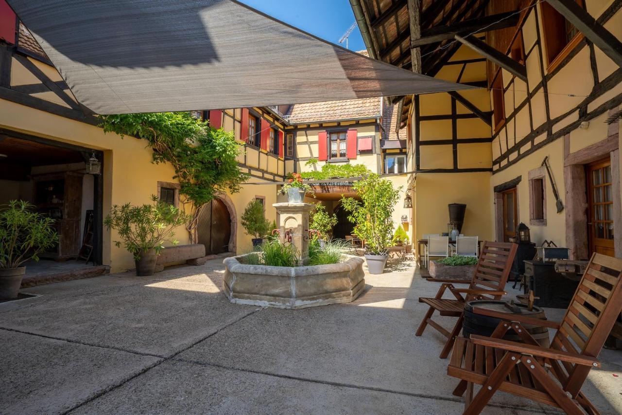 La Cour St-Fulrad - Les Suites Saint-Hippolyte  Exteriér fotografie